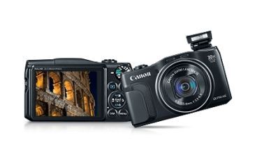 Image of Canon PowerShot SX710 HS 20.3 Megapixel Camera Kit with Built-In Wifi, Black 0109C001