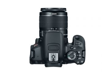 Image of Canon EOS Rebel T4i Digital Camera Kit with EF-S Lens 6558B005 - top view