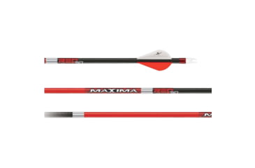 Image of Carbon Express Maxima Red SD Arrow - Each, .400, Red/Black, 50872
