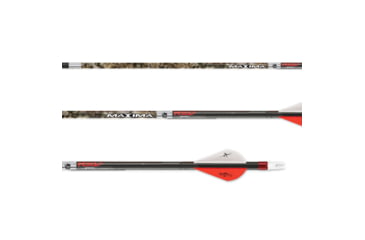 Image of Carbon Express Maxima Red Contour Arrows, 350, 6pk, Fletched, 51192