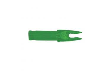 Image of Carbon Express TCX Nock, Green .203 12 pk. 50259