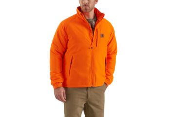 Image of Carhartt 8 Point Jacket - Mens, Hunter Orange, 2XL-REG 102699-822-REG-2XL