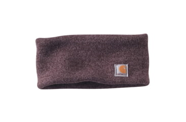 Image of Carhartt Acrylic Headband for Womens, Deep Wine Marl, One Size Fits All WA053-938-OFA
