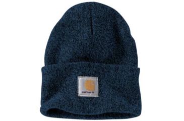 Image of Carhartt Acrylic Watch Hat - Mens, Dark Blue/Navy, One Size, A18-492-OFA