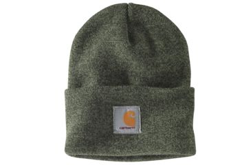 Image of Carhartt Acrylic Watch Hat - Mens, Olivine/Olive Marl, One Size, A18-G07--OFA