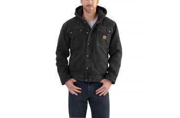 Image of Carhartt Bartlett Jacket for Mens, Black, Medium/Regular 102285-001-REG-M