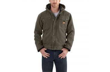 Image of Carhartt Bartlett Jacket for Mens, Moss, 2XL/Regular 102285-316-REG-2XL