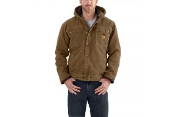 Image of Carhartt Bartlett Jacket for Mens, Frontier Brown, 2XL/Regular 102285-903-REG-2XL