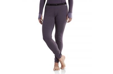 Image of Carhartt Base Force Cold Weather Bottom for Womens, Plum, Extra Small/Regular 101714-501-REG-XS