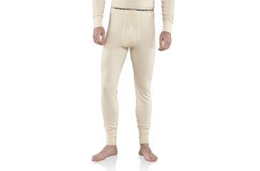 Image of Carhartt Base Force Cotton Super Cold Weather Bottom for Mens, Natural, Large/Regular 100640-103-REG-L