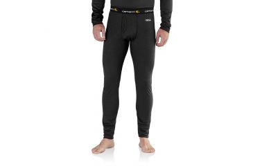 Image of Carhartt Base Force Extremes Cold Weather Bottom for Mens, Black, Extra Large/Regular 102348-001-REG-XL