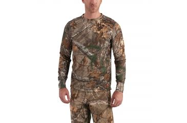 Image of Carhartt Base Force Extremes Cold Weather Camo Crewneck for Mens, Realtree Xtra, 4XL/Regular 102222-977-REG-4XL