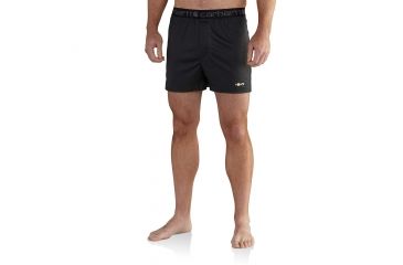 Image of Carhartt Base Force Extremes Lightweight Boxer for Mens, Black, Small/Regular 102345-001-REG-S
