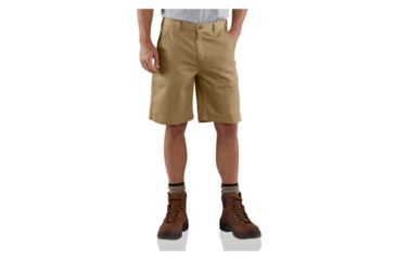 Image of Carhartt Basic Work Short - Men's-Golden Khaki-36 Waist