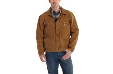 Image of Carhartt Berwick Jacket for Mens, Carhartt Brown, Medium/Regular 101230-211-REG-M