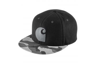 Image of Carhartt Brooker Cap for Mens, Rugged Gray Camo, One Size Fits All 102507-071-OFA