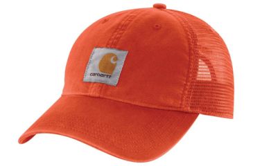 Image of Carhartt Buffalo Cap - Mens, Harvest Orange, One Size, 100286-HVO-OFA