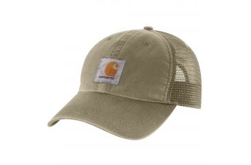 Image of Carhartt Buffalo Sandstone Meshback - Mens, Burnt Olive, One Size 100286-391-OFA