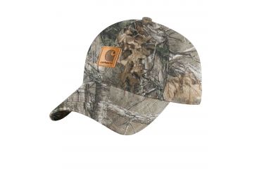 Image of Carhartt Camo Cap for Mens, Realtree Xtra, One Size Fits All A293-977-OFA
