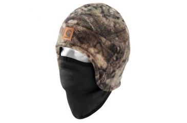 Image of Carhartt Camo Fleece 2 in 1 Headwear - Mens, Mossy Oak Break, One Size, A295-340-OFA