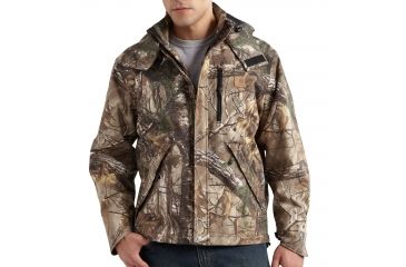 Image of Carhartt Camo Shoreline Jacket for Mens, Realtree Xtra, 2XL/Regular 101090-977-REG-2XL