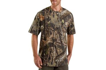 Image of Carhartt Camo Short Sleeve T-Shirt Regular - Mens, Mossy Oak Break-Up Country, Small, K287-340-S-REG