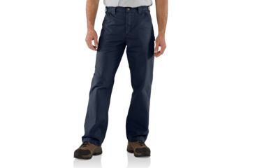 Image of Carhartt Canvas Work Dungaree for Mens, Navy, 31/34 B151-NVY-34-31