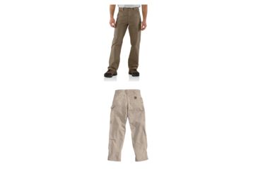 Image of Carhartt Canvas Work Dungaree for Mens, Light Brown, Tan