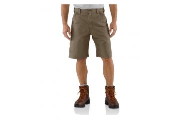 Image of Carhartt Canvas Work Short - Men's -Light Brown-36 Waist