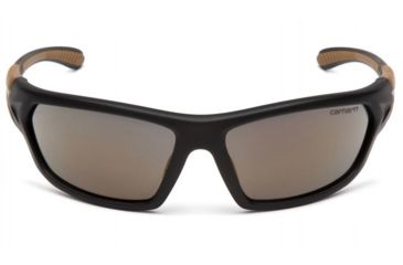 Image of Carhartt Carbondale Safety Glasses w/Antique Bronze Lens, Black/Tan, CHB290DCC