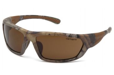 Image of Carhartt Carbondale Safety Glasses w/Bronze Lens, Realtree, CHRT218DCC