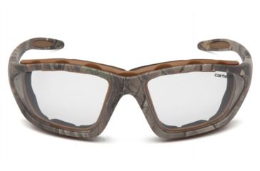Image of Carhartt Carthage Safety Glasses w/Clear Anti-Fog Lens, Realtree, CHRT410DTP