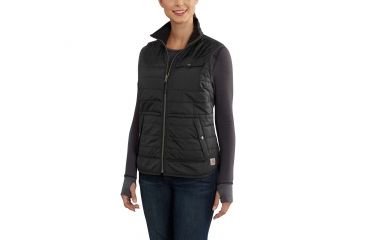 Image of Carhartt Crawforrd Defender Sherpa Lined Coat for Womens, Black, Small/Regular 102749-001-REG-S