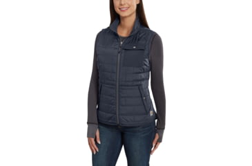 Image of Carhartt Crawforrd Defender Sherpa Lined Coat for Womens, Navy, Small/Regular 102749-412-REG-S