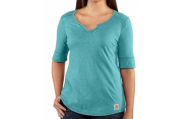Image of Davenport Shirt - Womens-Realtree/ Blaze Orange-X-Small