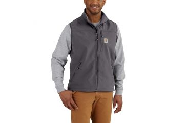 Image of Carhartt Denwood Vest for Mens, Charcoal, Large/Regular 102219-022-REG-L