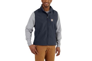 Image of Carhartt Denwood Vest - Mens, Navy, 2XL, 102219-412-REG-2XL