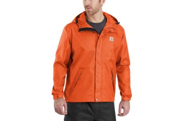Image of Carhartt Dry Harbor Jacket Regular - Mens, Bold Orange, 3XL, 103510-827-3XL-REG