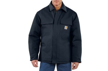 Image of Carhartt Duck Traditional Coat for Mens, Dark Navy, Extra Large/Regular C003-DNY-REG-XLG