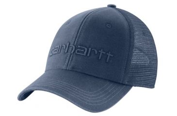 Image of Carhartt Dunmore Cap - Men's-Dark Blue-One Size
