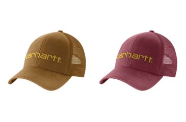 Image of Carhartt Dunmore Mesh Back Cap - Mens, Oiled Walnut, Port