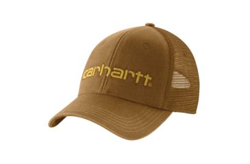 Image of Carhartt Dunmore Mesh Back Cap - Mens, Oiled Walnut, OSFA, 101195-213-OFA-