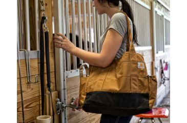 Image of Carhartt East West Tote, Carhartt Brown 13102102