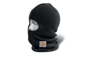 Image of Carhartt Face Mask for Mens, Black, One Size Fits All A161-BLK-OFA