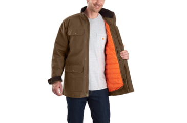 Image of Carhartt Field Coat - Mens, Coffee, Small, 103289-205-REG-S