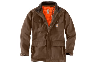 Image of Carhartt Field Coat - Mens, Coffee, Small, 103289-205-REG-S
