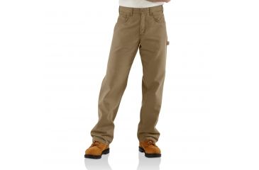 Image of Carhartt Flame-Resistant Canvas Pant, Golden Khaki, 44/30 FRB159-GKH-30-44
