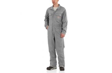 Image of Carhartt Flame-Resistant Deluxe Coverall, Gray, Large/Tall 102150-033-TLL-L