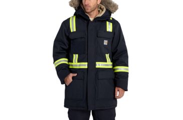 Image of Carhartt Flame-Resistant Extremes Arctic Parka, Dark Navy, 2XL/Tall 100783-410-TLL-2XL
