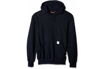 Image of Carhartt Flame-Resistant Hooded Sweatshirt, Dark Navy, Small/Regular, 102907-410-REG-S